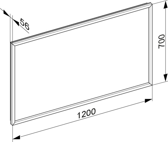 19095013500 Зеркало хрустальное KEUCO Edition 90 - Вид №6
