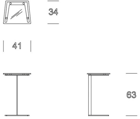 Former In Italia Прямоугольный журнальный столик со стеклянной столешницей Dcv sun-id-1499773 - Вид №1