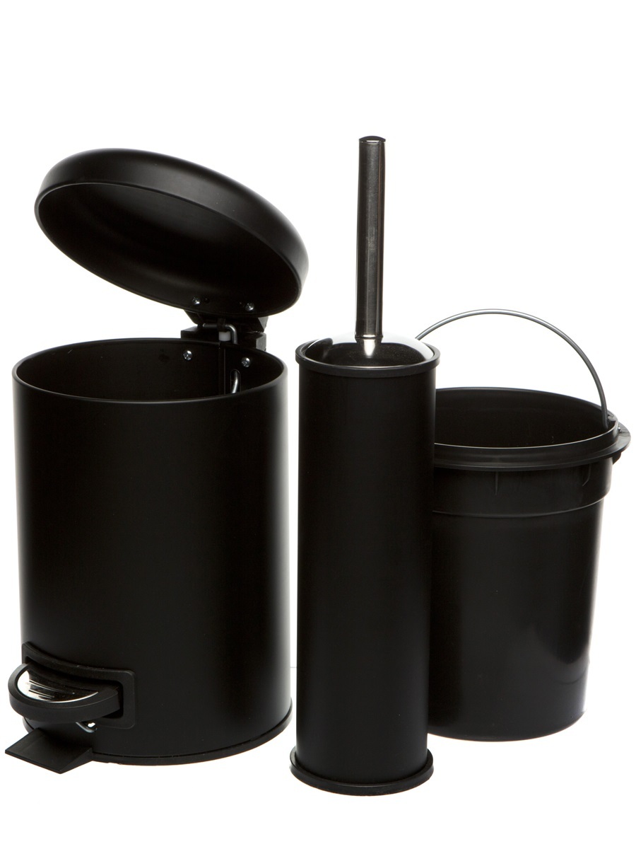 Набор аксессуаров для ванны Pavo 2Set 3L Black NAVAKO 11558 - Вид №2