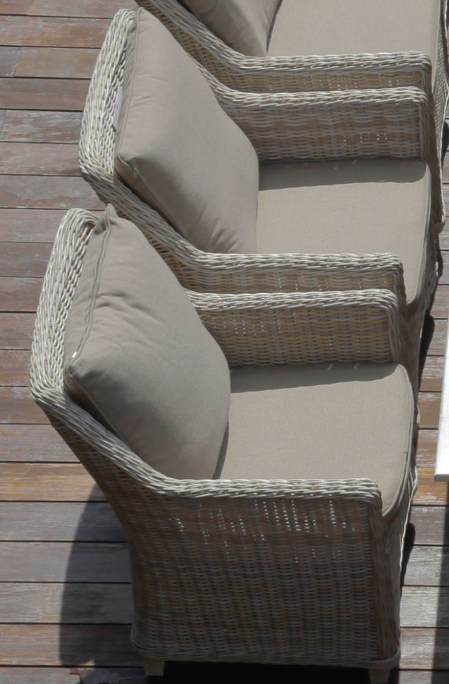 Кресло серое плетеное "Тоскана" BESTA FIESTA ТОСКАНА 044720 Серый - Вид №2
