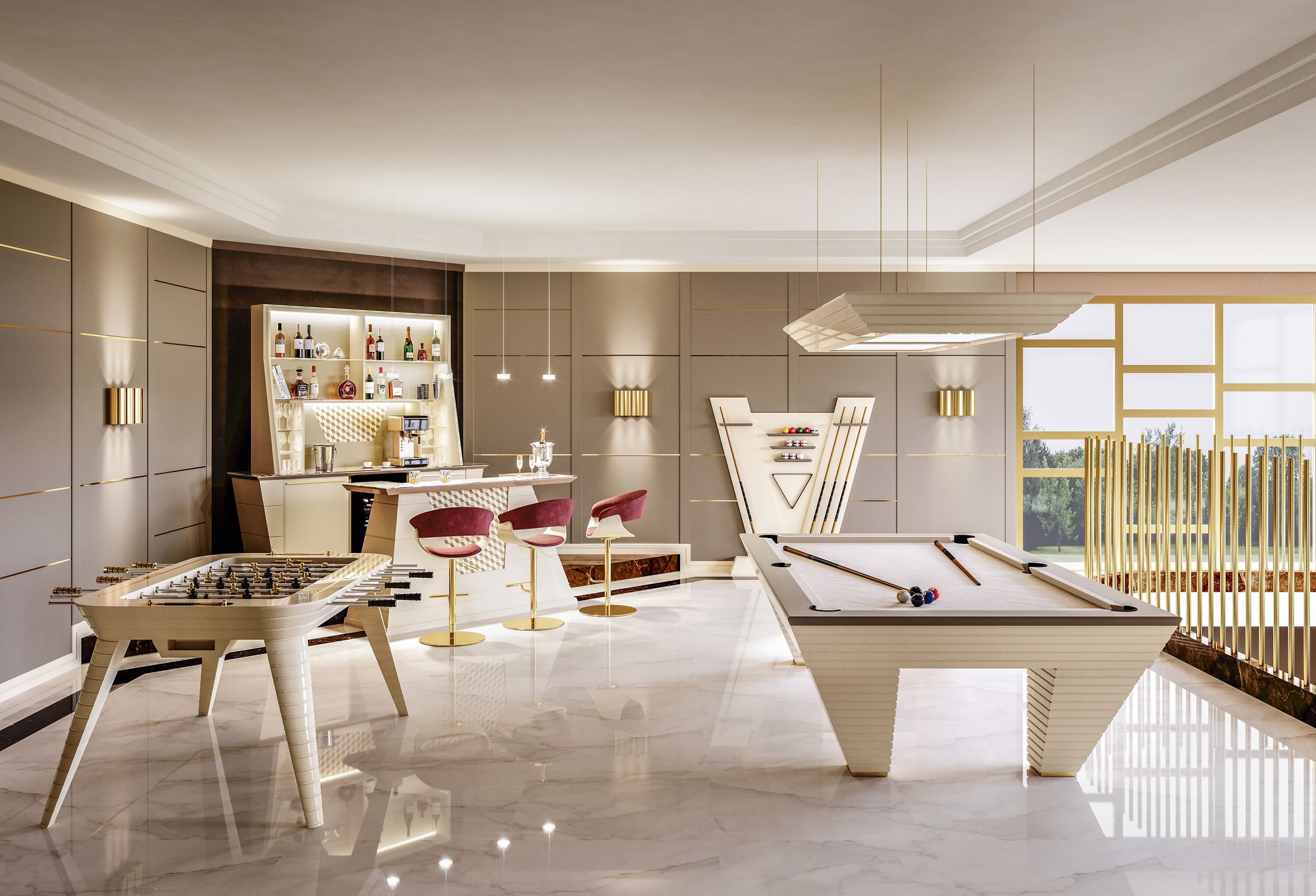 Барная стойка из закаленного стекла Vismara Design HEMINGWAY ARCH-00054934 - Вид №3