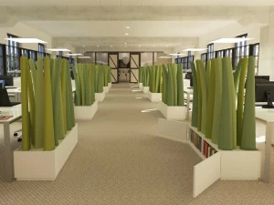 Ares Line Отдельностоящая звукопоглощающая перегородка для офиса