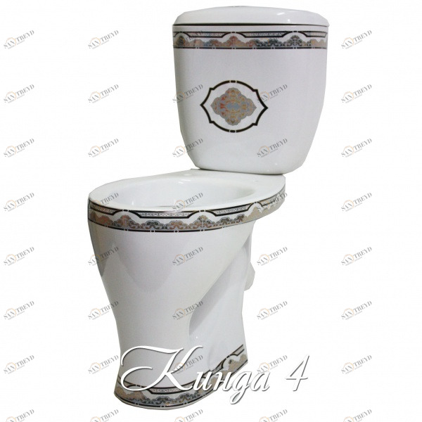 1030127 Компакт унитаз с бачком Белый Лобненский Стройфарфор  Россия 