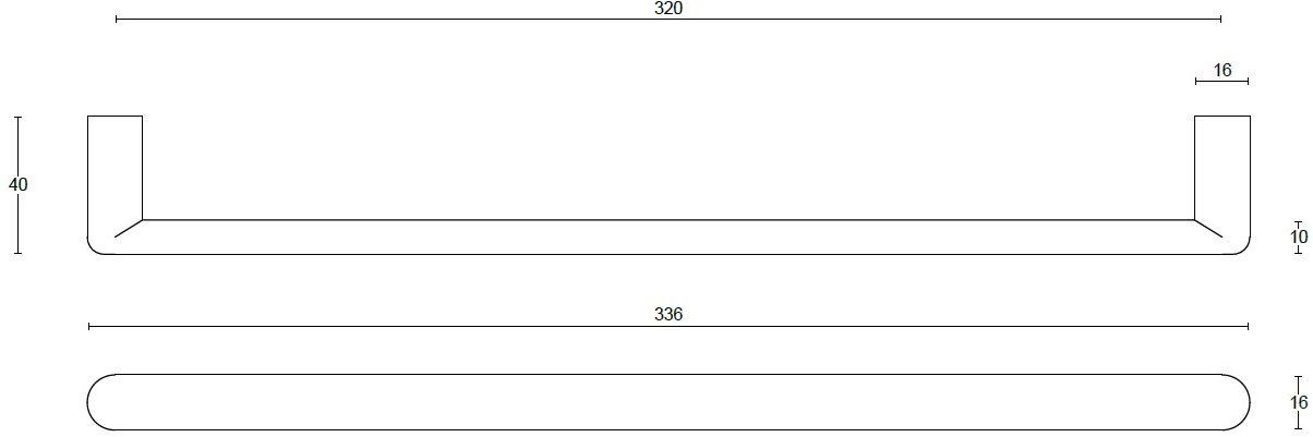 Formani Мебельная ручка из матового черного ПВХ Inc 3604m002izxx0 - Вид №1