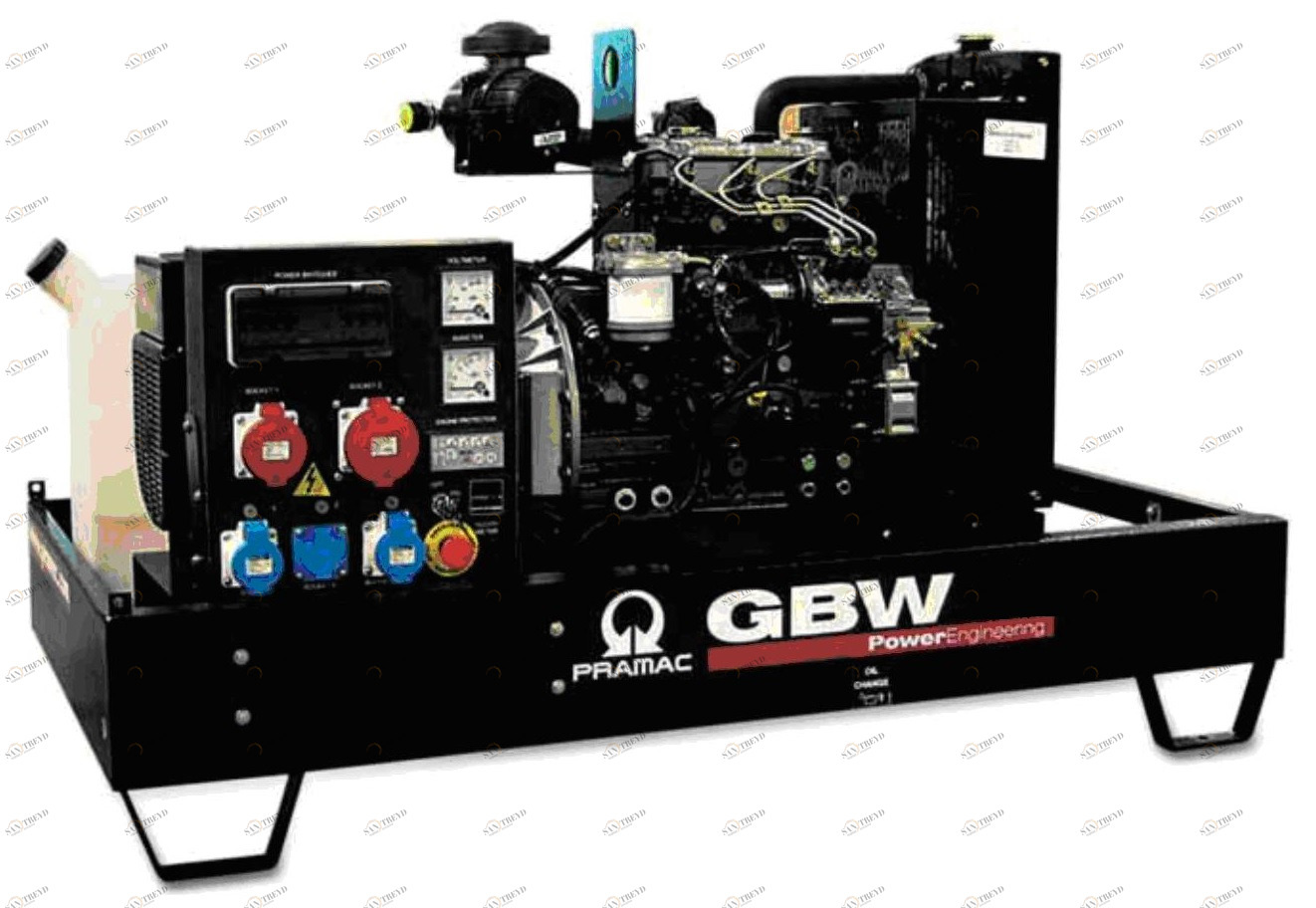 Дизельный генератор Pramac GBW30P с АВР (380 V) sun-id-1034525