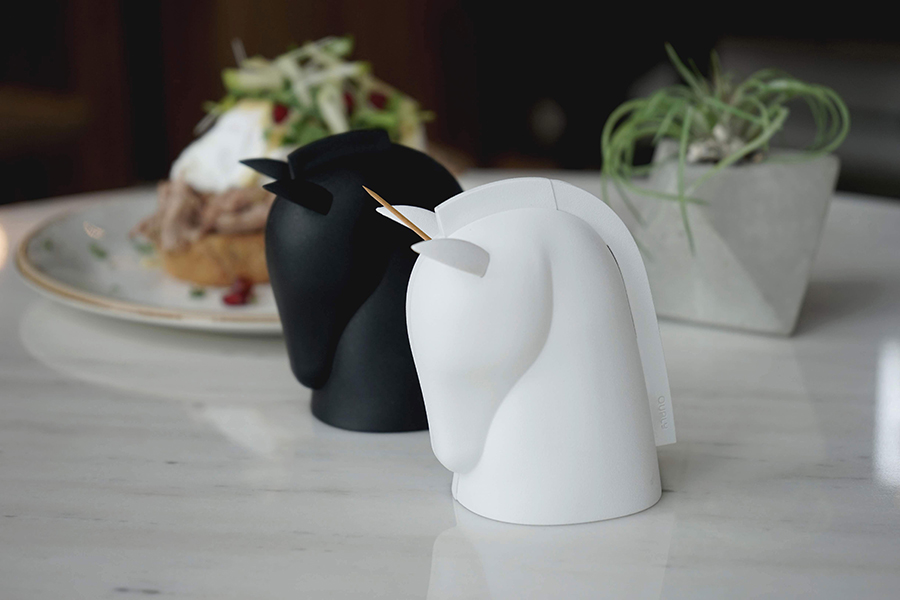 Держатель для зубочисток белый Unicorn QUALY  00-3871662 Белый  - Вид №2