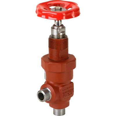 Danfoss SVA-S — запорные клапаны со стандартным штоком SVA-S 6 A ANG H-WHEEL Запорный клапан 148B5020 