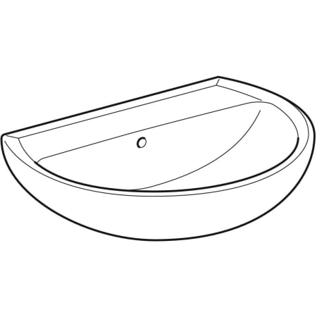 K91065000 Раковина Kolo Rekord Geberit  - Вид №8