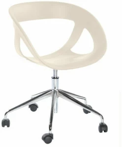 GABER Стул из технополимера на 5 спиц с колесами Moema