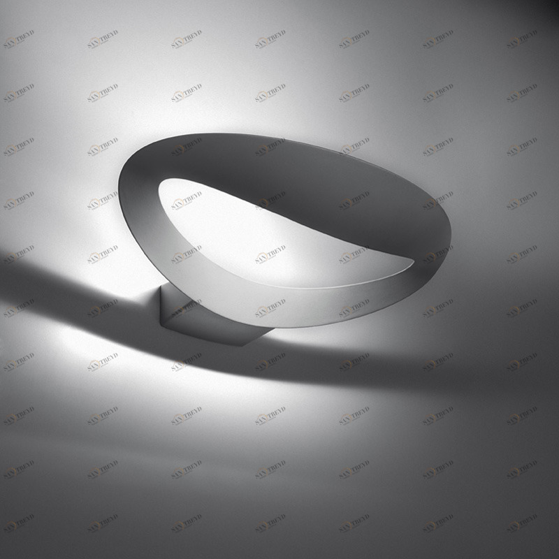 Светильник настенный серебристый Artemide 0916040A ARTEMIDE  00-3882729 Серебро 