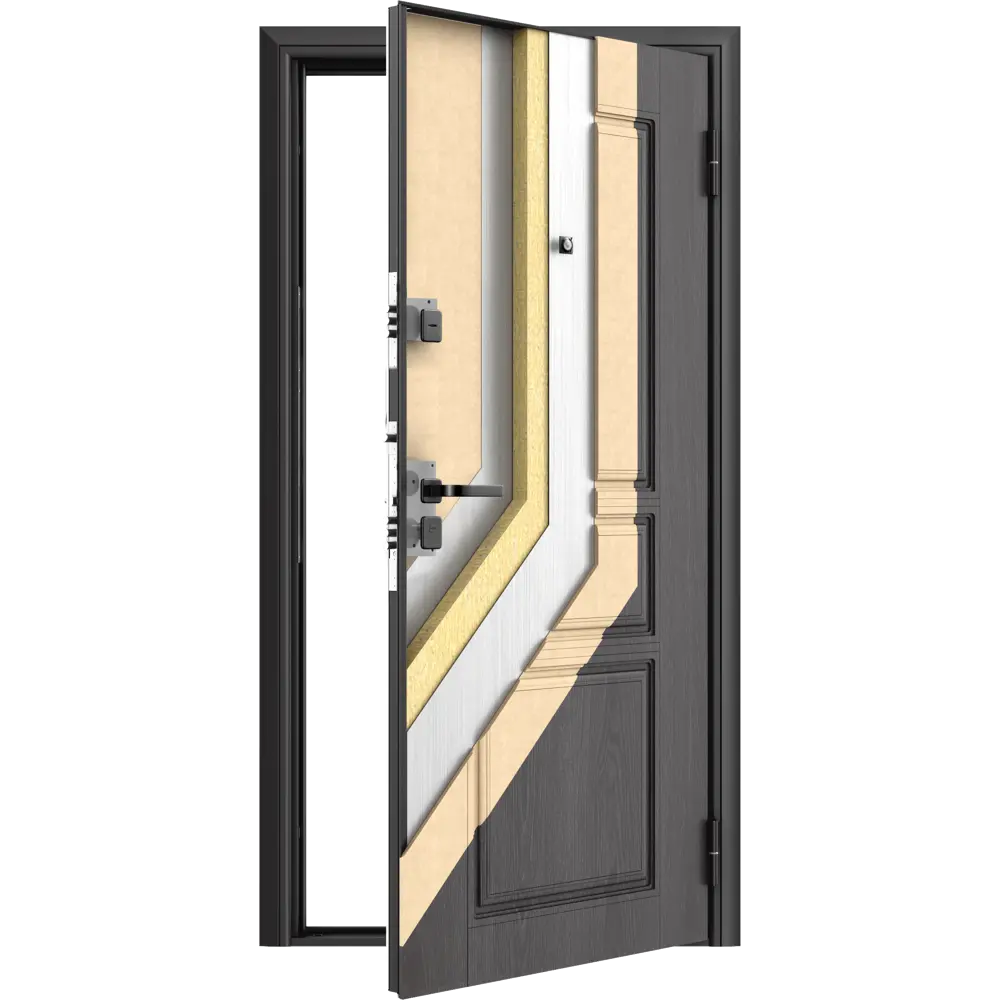 Дверь входная металлическая Классика 98x205 см правая белый 89378086 STLM-2022457 DOORHAN  - Вид №4
