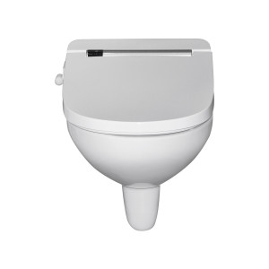 Комплект электронное биде SensPa + подвесной безободковый унитаз Grohe Bau 39427000 U-форма Grohe Bau + VB-3100