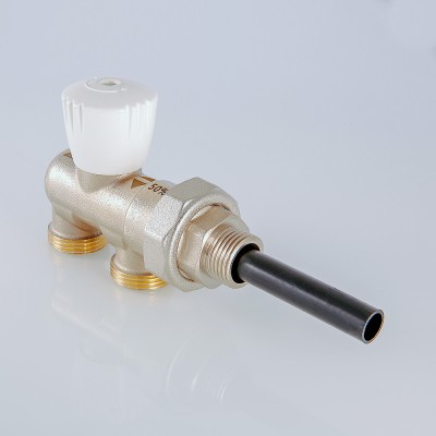 VT.022.N.E04050 Узел инжекторный для подключения радиатора Valtec 1/2" х 50 % х 3/4, "евроконус"  - Вид №1