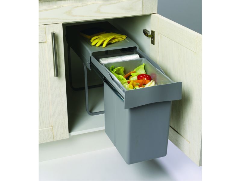 Система сортировки мусора ALBIO 20 1X21 L+0,5 L Alveus 1090334 - Вид №3