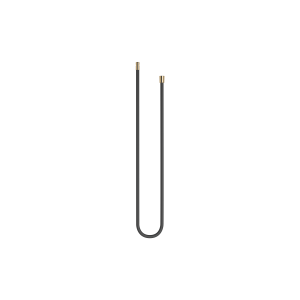 Пластиковый душевой шланг 1/2" x 3/8" x 1500 мм - Durabrass (23-каратное золото)