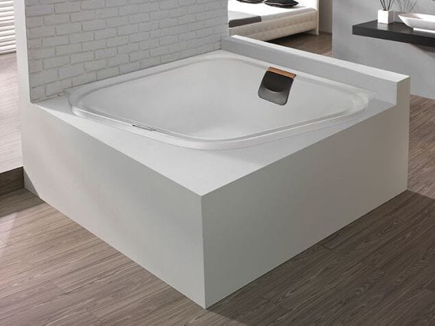 Встраиваемая акриловая угловая асимметричная ванна HOESCH Ergo+ ARCH-00029735 - Вид №1