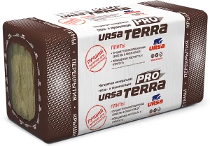 Тепло-звукоизоляция Ursa Terra 34PN PRO 1000х610х50мм (6,1м2; 0,305м3)