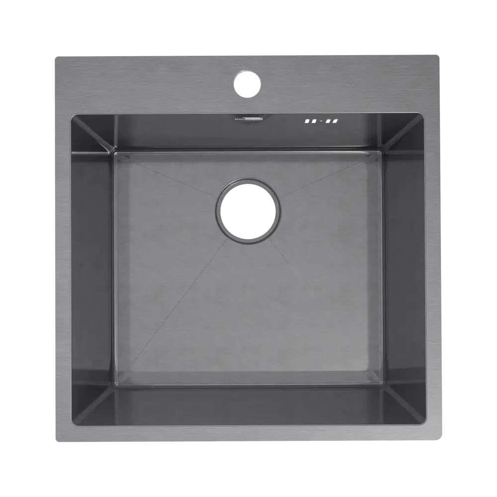 МОЙКА КУХ 50X50 Г20 ЧЕР МЕТ KONSENSA STLM-2036181 - Вид №1