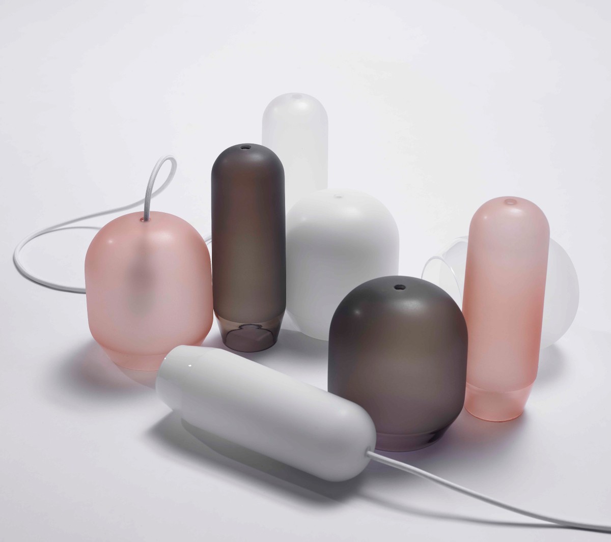 Ex.T Raso tall Подвесной светильник из белого стекла EXRASOT/WHITE - Вид №2