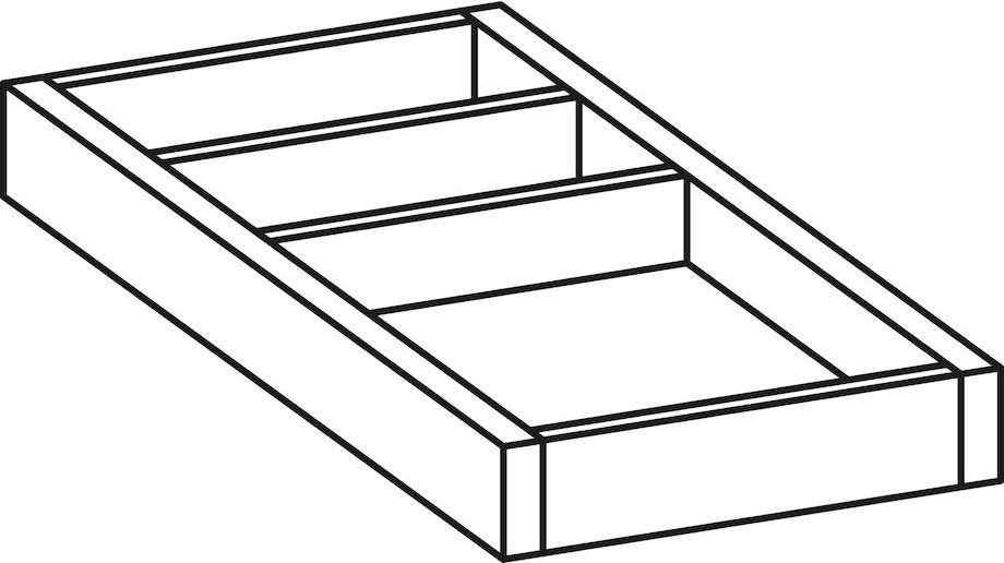 H4924010976301 Небольшой органайзер для ящика, не подходит для моделей 424053, 424151, 424152, 424360 LAUFEN PRO