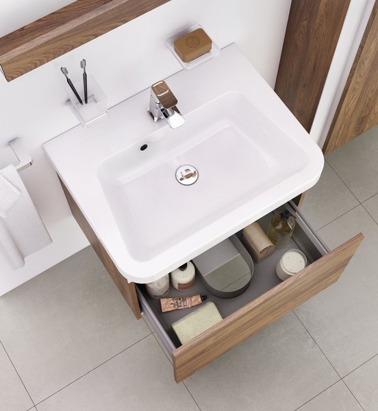 Тумба под умывальник SD 10° 550 белая Ravak X000000733 - Вид №2