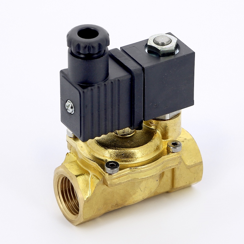 Клапан соленоидный 220В нормально закрытый EMMETI 1/2" 00306200