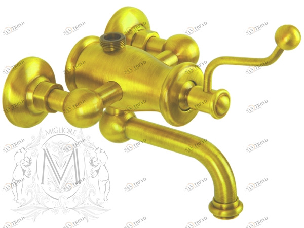 Смеситель MIGLIORE Vivaldi ML.VIV-9903.DO для душа, золото 