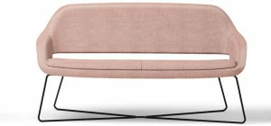 Sinetica 2-местный тканевый диван на санках по контракту Captain