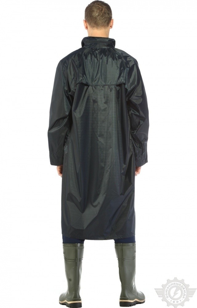 4957157 Плащ "Альбатрос ЛАЙТ" влагозащитный синий  Непромокаемая спецодежда  размер XXL  - Вид №4