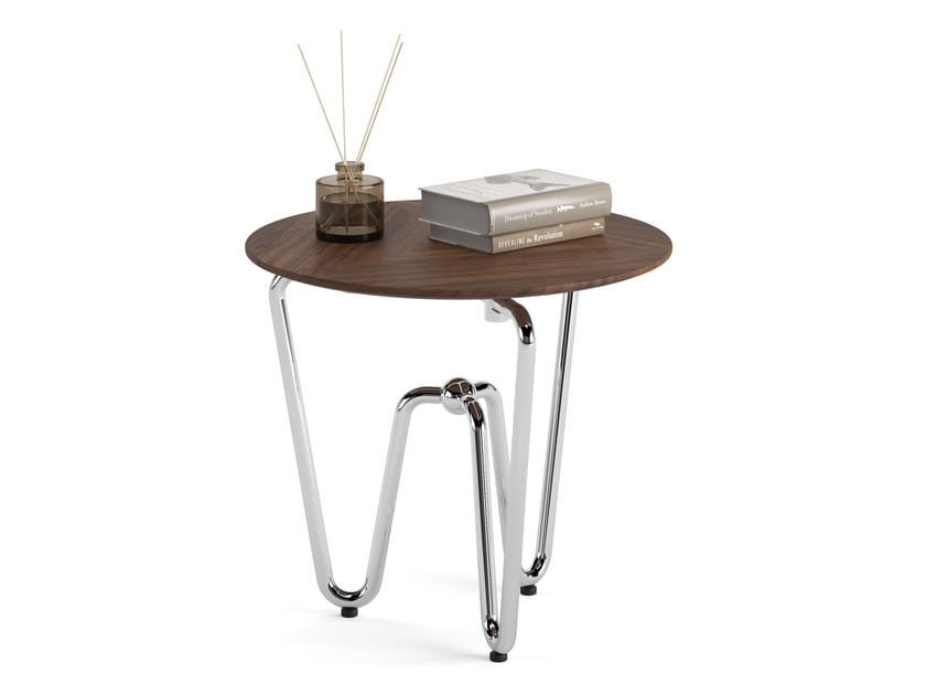 Круглый стеклянный журнальный столик Ersa 1962 ARCH-00137872