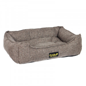 ПР0049681 Лежак для животных Сolour Прованс 60х50х18см коричневый Pride
