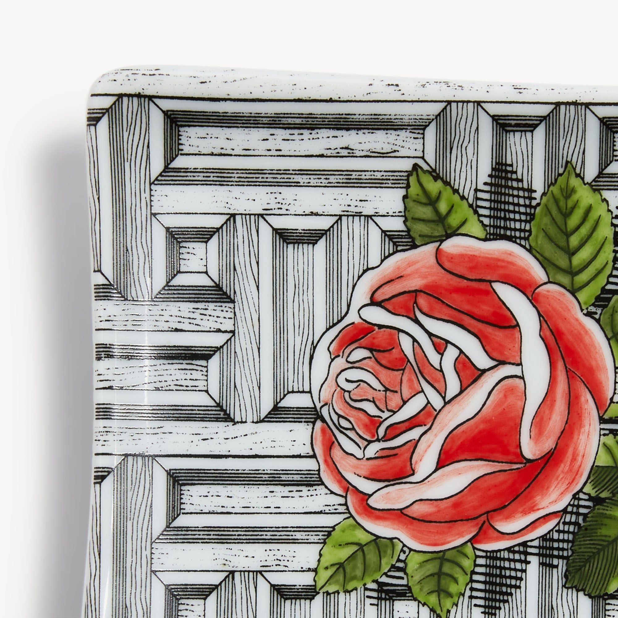 Фарфоровая пепельница Fornasetti Musciarabia con rose ARCH-00119389 - Вид №3