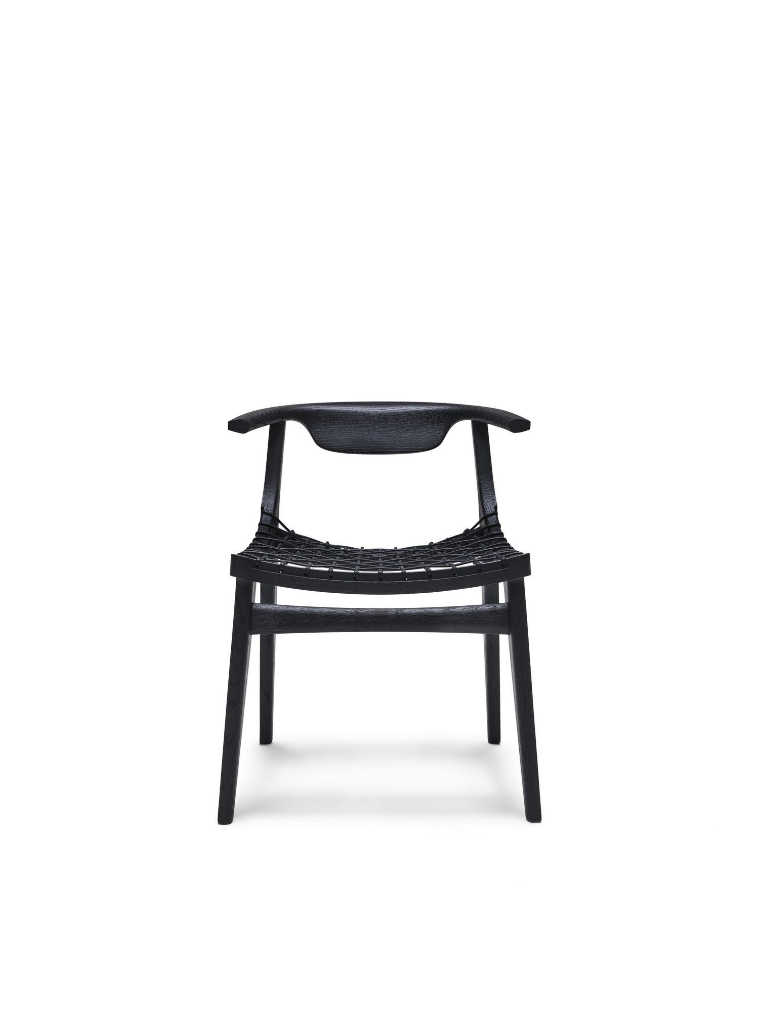 Стул из дуба и плетеной веревки Knoll Klismos ARCH-00078056 - Вид №7