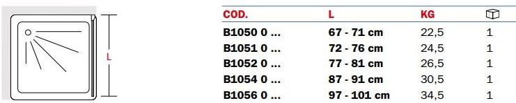 INDA® Душевая кабина угловая стеклянная с раздвижной дверцей Praia sun-id-1438627 - Вид №3