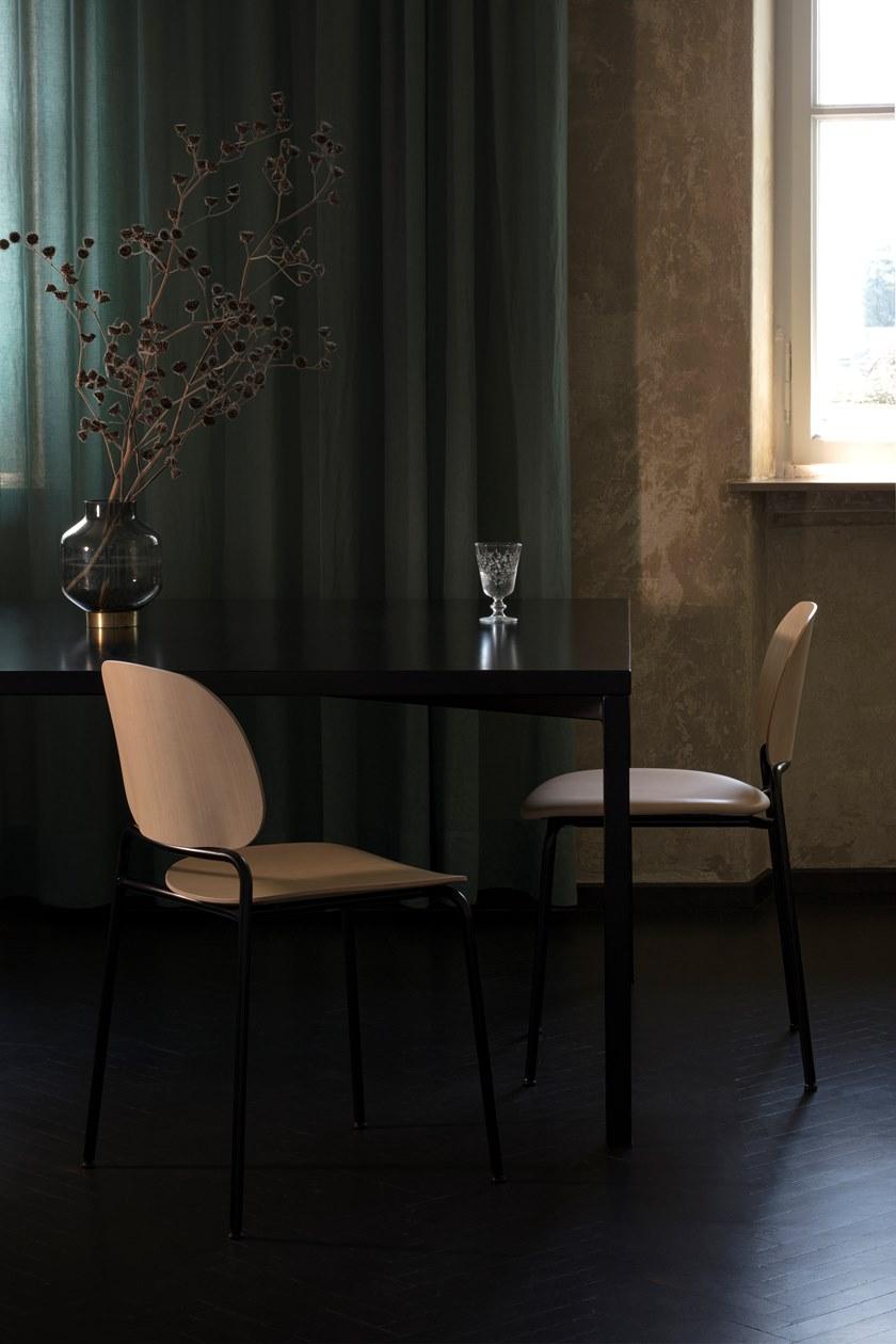 Zilio A&C Стул штабелируемый из фанерованной древесины sun-id-1379159 - Вид №8