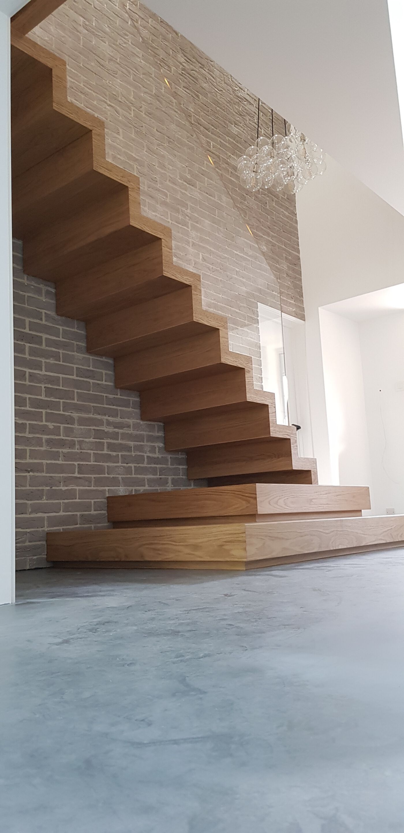 Консольная лестница со светодиодом Siller Treppen Зигзаг ARCH-00083283 - Вид №1