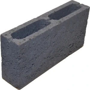 Блок перегородочный керамзитобетонный АКЗ 390×90×188 мм 18738548