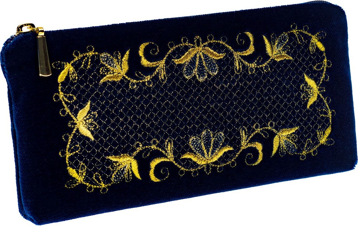 10660387 Торжокские золотошвеи Очечник "Вальс" бархатная Бархат 