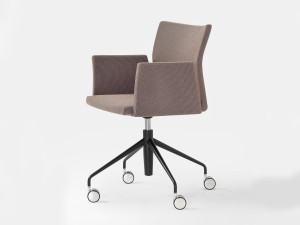 Тканевый поворотный операционный стул