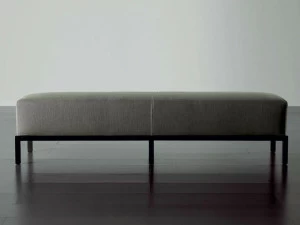 Meridiani Мягкая скамейка со съемным чехлом из ткани Berry