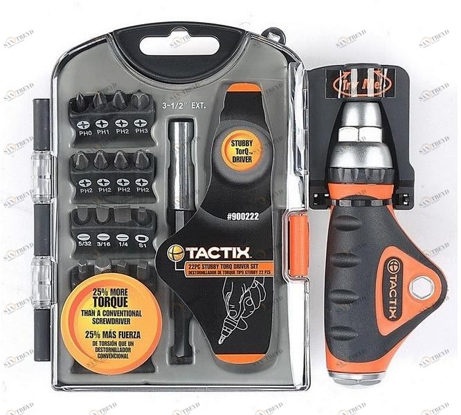 KAPRIOL TACTIX Мини-отвертка с храповым механизмом Set utensili sun-id-1484349