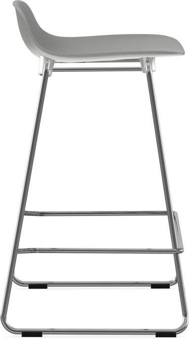 603231 Барный стул 65 см Stacking Chrome Grey Normann Copenhagen Form - Вид №2