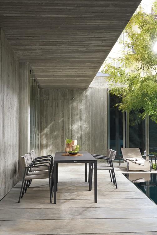 MNST1186 Обеденный стол pa lava 215см x 105см Manutti Quarto - Вид №6