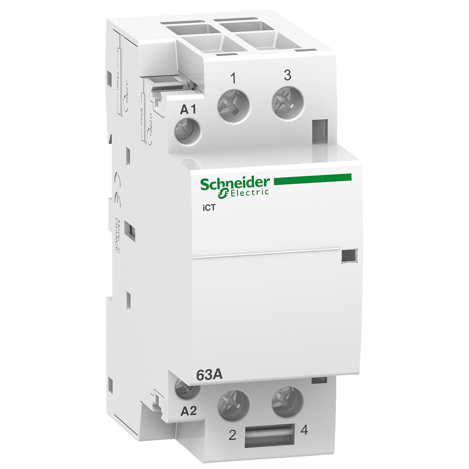 A9C20862 Модульный контактор iCT 2P 63А 230/240В AC Schneider Electric Acti 9 