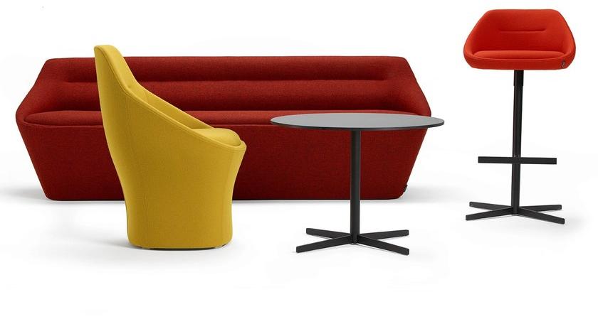 Offecct Квадратный лакированный журнальный столик Ezy sun-id-1455545 - Вид №1