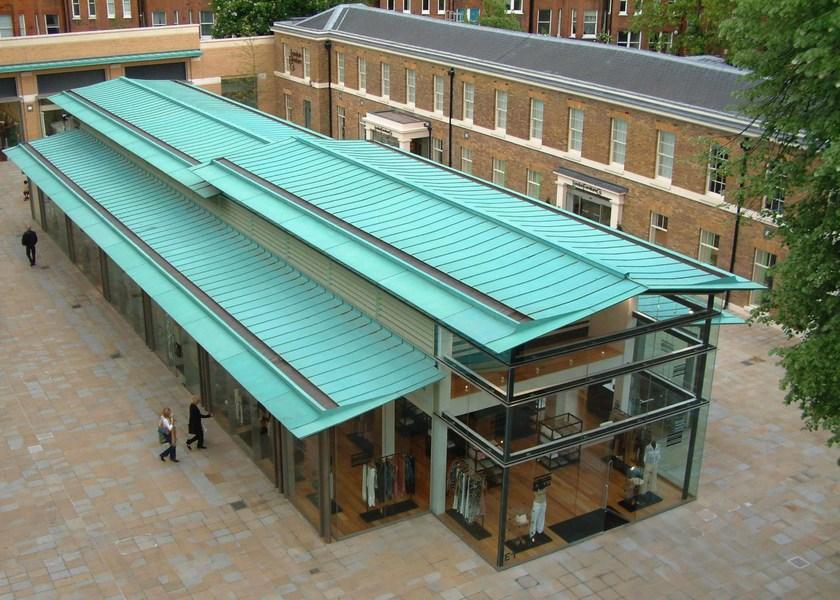 KME Architectural Solutions Предварительно патинированная медь для кровли и облицовки фасадов Tecu® sun-id-1443405 - Вид №2