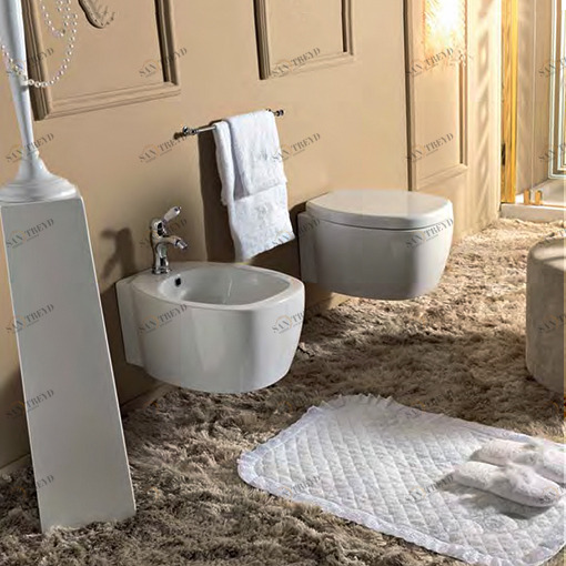 CERWVSP Подвесной унитаз настенный Белый Eurodesign WIND Италия