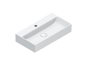 Одиночный прямоугольный умывальник