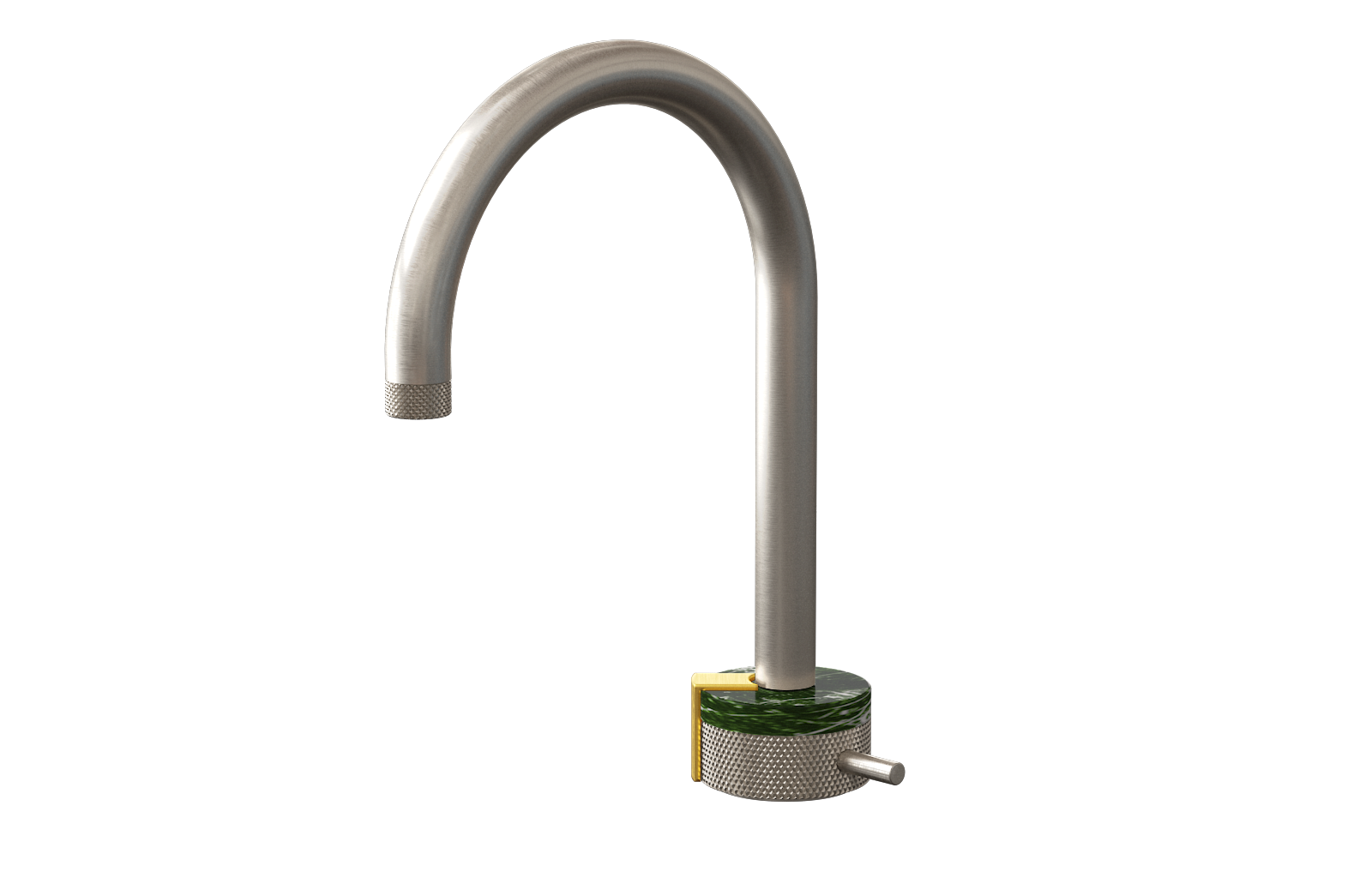 E-11502-R2MG-L2BAU-BNi Однорычажный прогрессивный смеситель для раковины - излив 16см GRAFF MOD+