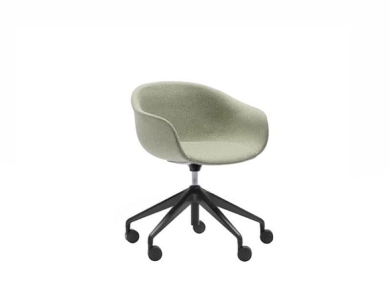 Офисное кресло с регулируемой высотой и колесами с 5 спицами Andreu World ARCH-00055183